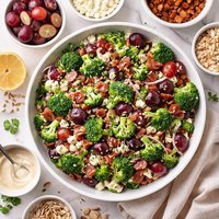 Broccoli Grape Spring Salad