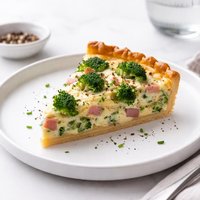 Broccoli Ham Cheese Pie