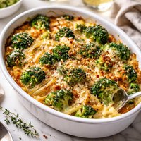 Broccoli Onion Au Gratin