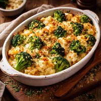 Broccoli or Cauliflower Cheese Casserole