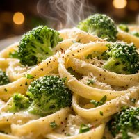 Broccoli Pasta Alfredo