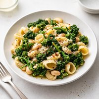 Broccoli Rabe White Bean and Fontina Pasta