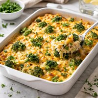 Broccoli Rice Cheese Casserole