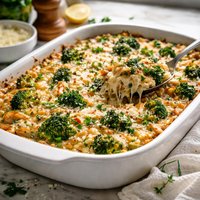 Broccoli Rice Gratin