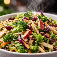 Broccoli Slaw Salad with Apple Brocco Slaw
