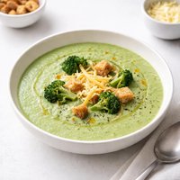 Broccoli Soup with Cheese