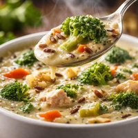 Broccoli Wild Rice Soup