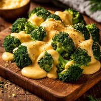 Broccoli with Cheese Sauce