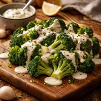 Broccoli with Horseradish Sauce