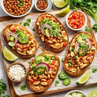 Broiled Bean Sandwiches