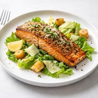 Broiled Caesar Salmon