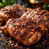 Broiled Chicken in Spicy Marinade