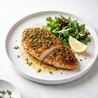 Broiled Crusty Mustard Chicken