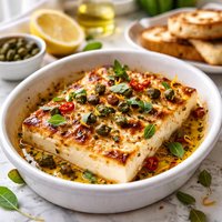 Broiled Feta Cheese with Capers