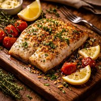 Broiled Halibut