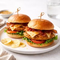 Broiled Honey Mustard Chicken Sandwiches