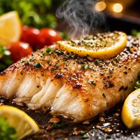Broiled Orange Roughy