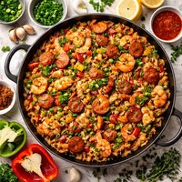 Brown Cajun Jambalaya