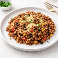 Brown Rice and Beef Casserole