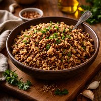 Brown Rice and Lentils