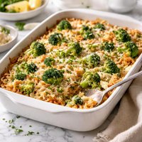 Brown Rice Broccoli Casserole