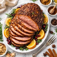 Brown Sugar and Spice Crusted Ham