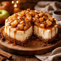 Brown Sugar Apple Cheesecake