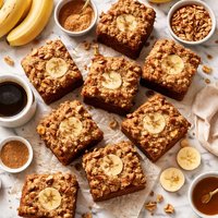 Brown Sugar Banana Coffee Cakes