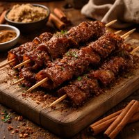 Brown Sugar Cinnamon Bacon Skewers