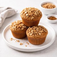 Brown Sugar Cinnamon Oatmeal Muffins