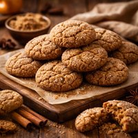 Brown Sugar Crackle Cookies