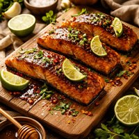 Brown Sugar Lime Salmon