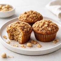 Brown Sugar Macadamia Nut Muffins