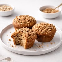 Brown Sugar Oat Muffins