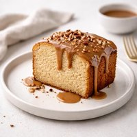 Brown Sugar Pound Cake with Brown Sugar Glaze