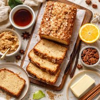 Brown Sugar Pound Cake with Rum