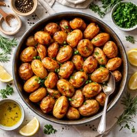 Browned Franconia Potatoes