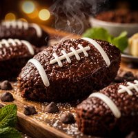 Brownie Footballs