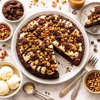 Brownie Ice Cream Torte