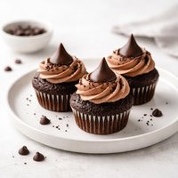 Brownie Kiss Cupcakes