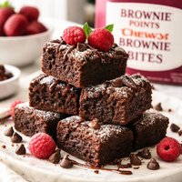 Brownie Points Chewy Brownie Bites