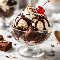 Brownie Sundae