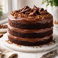 Brownstone Front Chocolate Cake