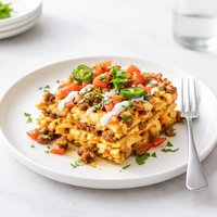 Brunch Sausage Enchilada Casserole