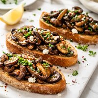 Bruschetta Mushrooms
