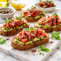 Bruschetta with Prosciutto