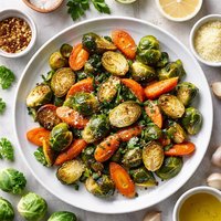 Brussel Sprouts with Carrots