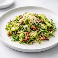 Brussels Sprout Salad with Walnuts