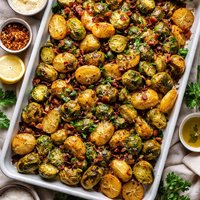 Brussels Sprouts N Potatoes