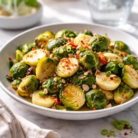 Brussels Sprouts Water Chestnuts
